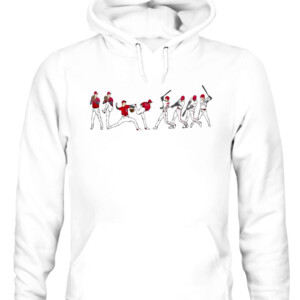 OHTANI PITCHING HITTING T Shirt Shohei Ohtani Los Angeles Angels CAUH white front.jpg