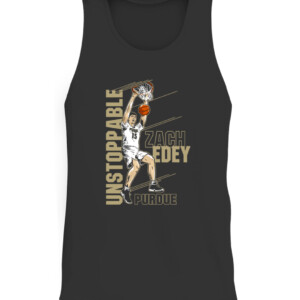Zach Edey Unstoppable Shirt Zach Edey Purdue Boilermakers CATT black front.jpg