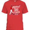 GREATEST SHO ON EARTH SHIRT SHOHEI OHTANI Los Angeles Angels CABT red front.jpg