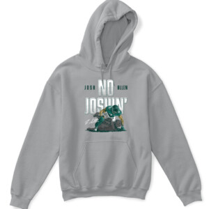 Josh Allen No Joshin Shirt Buffalo Bills APKH sport grey front.jpg
