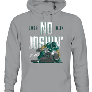 Josh Allen No Joshin Shirt Buffalo Bills CAUH sport grey front.jpg