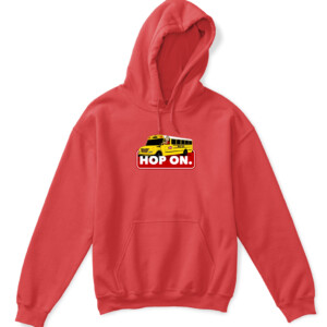 Arkansas HOP ON SHIRT Arkansas Razorbacks Muss Bus Eric Musselman APKH red front.jpg