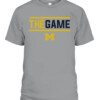 THE GAME SHIRT Michigan Wolverines CABT sport grey front.jpg