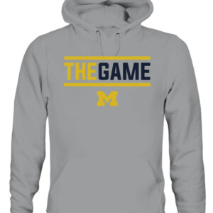 THE GAME SHIRT Michigan Wolverines CAUH sport grey front.jpg