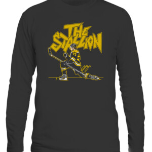 THE STALLION SHIRT CHARLIE MCAVOY Boston Bruins CALS black front.jpg