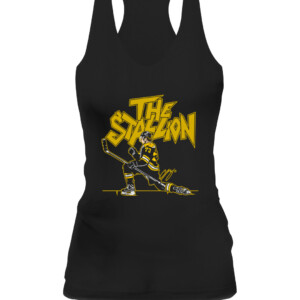 THE STALLION SHIRT CHARLIE MCAVOY Boston Bruins CAWT black front.jpg