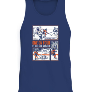ONE ON FOUR SHIRT CONNOR MCDAVID Edmonton Oilers CATT navy front.jpg