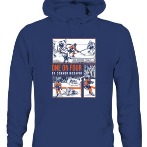 ONE ON FOUR SHIRT CONNOR MCDAVID Edmonton Oilers CAUH navy front.jpg