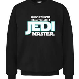 Star Wars Always Be a Jedi Master Graphic T Shirt CACS black front.jpg