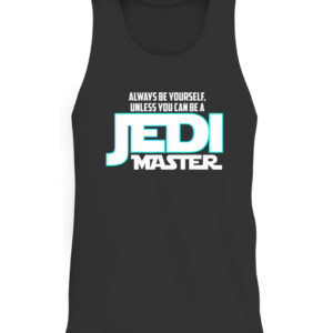 Star Wars Always Be a Jedi Master Graphic T Shirt CATT black front.jpg