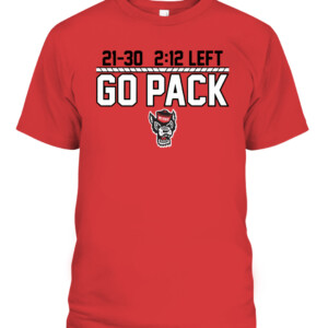 THE COMEBACK 2021 SHIRT NC State Wolfpack CAPT red front.jpg