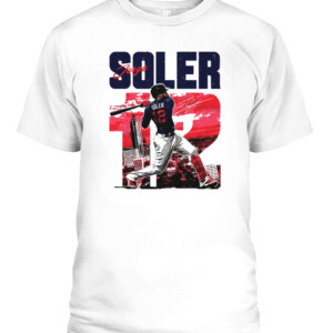 Jorge Soler Vintage T Shirt Atlanta Braves 2021 World Series Champions CABT white front.jpg