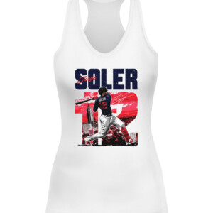 Jorge Soler Vintage T Shirt Atlanta Braves 2021 World Series Champions CAWT white front.jpg