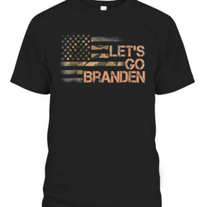Let's Go Branson Brandon Camouflage US Flag Pullover T Shirt CABT black front.jpg