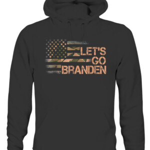 Let's Go Branson Brandon Camouflage US Flag Pullover T Shirt CAUH black front.jpg