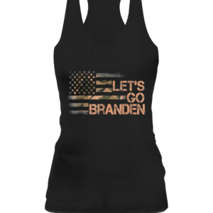 Let's Go Branson Brandon Camouflage US Flag Pullover T Shirt CAWT black front.jpg