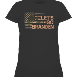 Let's Go Branson Brandon Camouflage US Flag Pullover T Shirt CAWTS black front.jpg