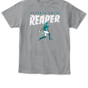 REAPER SHIRT DEVONTA SMITH Philadelphia Eagles APKT sport grey front.jpg