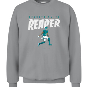 REAPER SHIRT DEVONTA SMITH Philadelphia Eagles CACS sport grey front.jpg