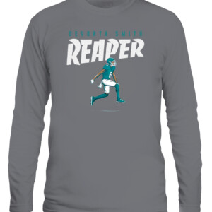 REAPER SHIRT DEVONTA SMITH Philadelphia Eagles CALS graphite heather front.jpg