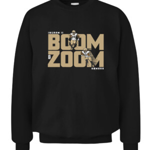 BOOM AND ZOOM SHIRT ALVIN KAMARA MARK INGRAM II New Orleans Saints CACS black front.jpg