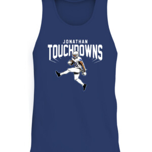 JONATHAN TOUCHDOWNS SHIRT JONATHAN TAYLOR Indianapolis Colts CATT navy front.jpg