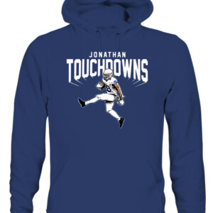JONATHAN TOUCHDOWNS SHIRT JONATHAN TAYLOR Indianapolis Colts CAUH navy front.jpg