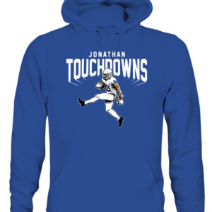 JONATHAN TOUCHDOWNS SHIRT JONATHAN TAYLOR Indianapolis Colts CAUH royal front.jpg