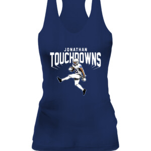 JONATHAN TOUCHDOWNS SHIRT JONATHAN TAYLOR Indianapolis Colts CAWT navy front.jpg