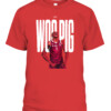 WOO PIG SHIRT Jordan Walsh Arkansas Razorbacks CABT red front.jpg