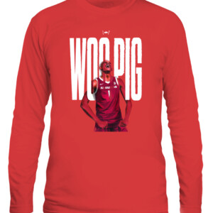 WOO PIG SHIRT Jordan Walsh Arkansas Razorbacks CALS red front.jpg