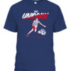 CHET HOLMGREN THE UNICORN SHIRT Chet Holmgren Gonzaga Bulldogs CABT navy front.jpg