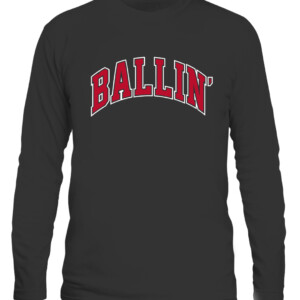 BALLIN' CHICAGO SHIRT Chicago Bulls CALS black front.jpg