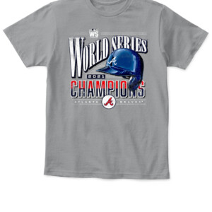 Atlanta Braves 2021 World Series Champions Complete Game T Shirt APKT sport grey front.jpg