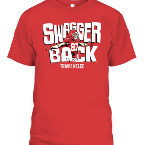 SWAGGER BACK SHIRT TRAVIS KELCE Kansas City Chiefs CAPT red front.jpg
