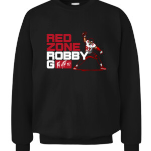 RED ZONE ROBBY G SHIRT ROB GRONKOWSKI Tampa Bay Buccaneers CACS black front.jpg