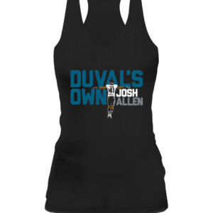 DUVAL'S OWN JOSH ALLEN SHIRT Josh Allens Buffalo Bills CAWT black front.jpg