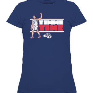 DREW TIMME TIME SHIRT Drew Timme Gonzaga Bulldogs CAWTS navy front.jpg