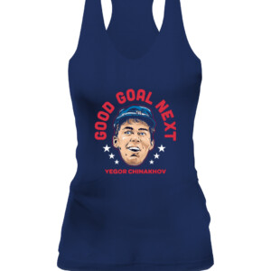 GOOD GOAL NEXT SHIRT YEGOR CHINAKHOV Columbus Blue Jackets CAWT navy front.jpg