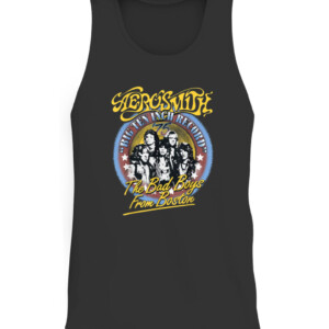 Aerosmith The Bad Boys From Boston T Shirt CATT black front.jpg