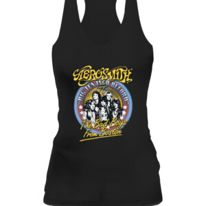Aerosmith The Bad Boys From Boston T Shirt CAWT black front.jpg