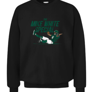 THE MIKE WHITE SPECIAL SHIRT Mike White New York Jets CACS black front.jpg