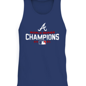 Atlanta Braves 2021 World Series Champions Navy Shirt CATT navy front.jpg