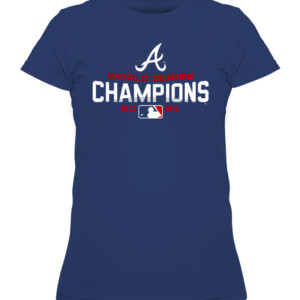 Atlanta Braves 2021 World Series Champions Navy Shirt CAWTS navy front.jpg