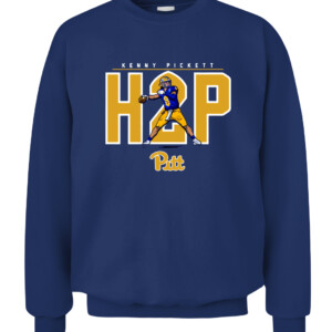 KENNY PICKETT H2P SHIRT Pittsburgh Panthers CACS navy front.jpg
