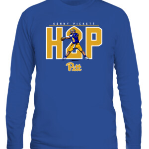 KENNY PICKETT H2P SHIRT Pittsburgh Panthers CALS royal front.jpg