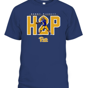KENNY PICKETT H2P SHIRT Pittsburgh Panthers CAPT navy front.jpg