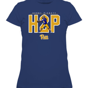 KENNY PICKETT H2P SHIRT Pittsburgh Panthers CAWTS navy front.jpg