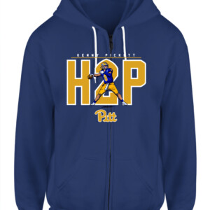 KENNY PICKETT H2P SHIRT Pittsburgh Panthers CAZH navy front.jpg