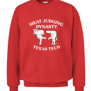 MEAT JUDGING DYNASTY SHIRT Texas Tech Red Raiders CACS red front.jpg